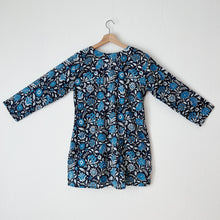 Load image into Gallery viewer, Dolma | Nadine Cotton Tunic in Blue
