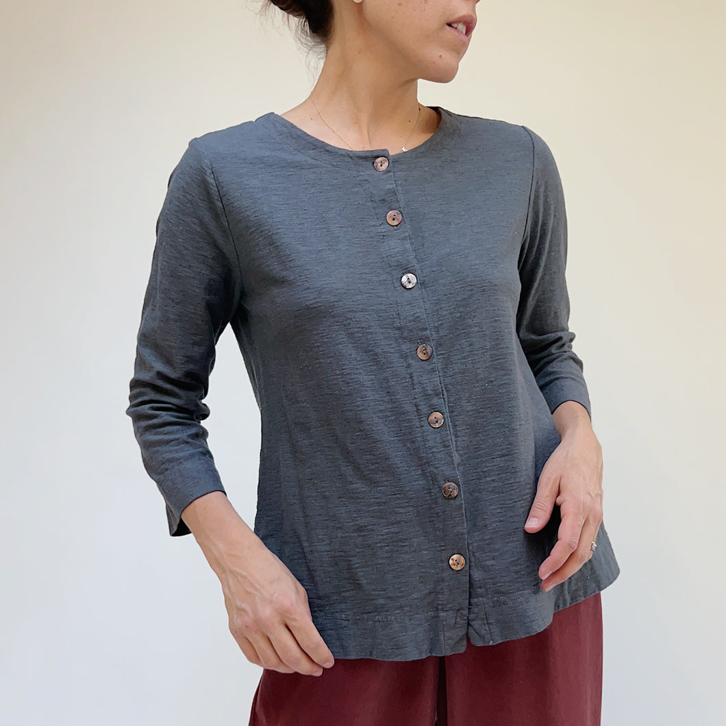 Cut Loose | Easy Cardigan in Anthracite