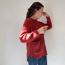 Load image into Gallery viewer, Liv by Habitat | Snow Bunny Cozy Sweater in Brick
