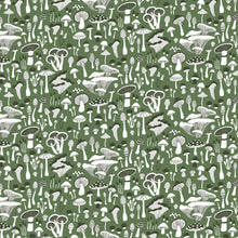 Load image into Gallery viewer, Winter Water Factory | Bubble Romper in Green Fungi Print
