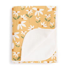 Load image into Gallery viewer, Winter Water Factory | French Terry Blanket in Yellow Daisies Print

