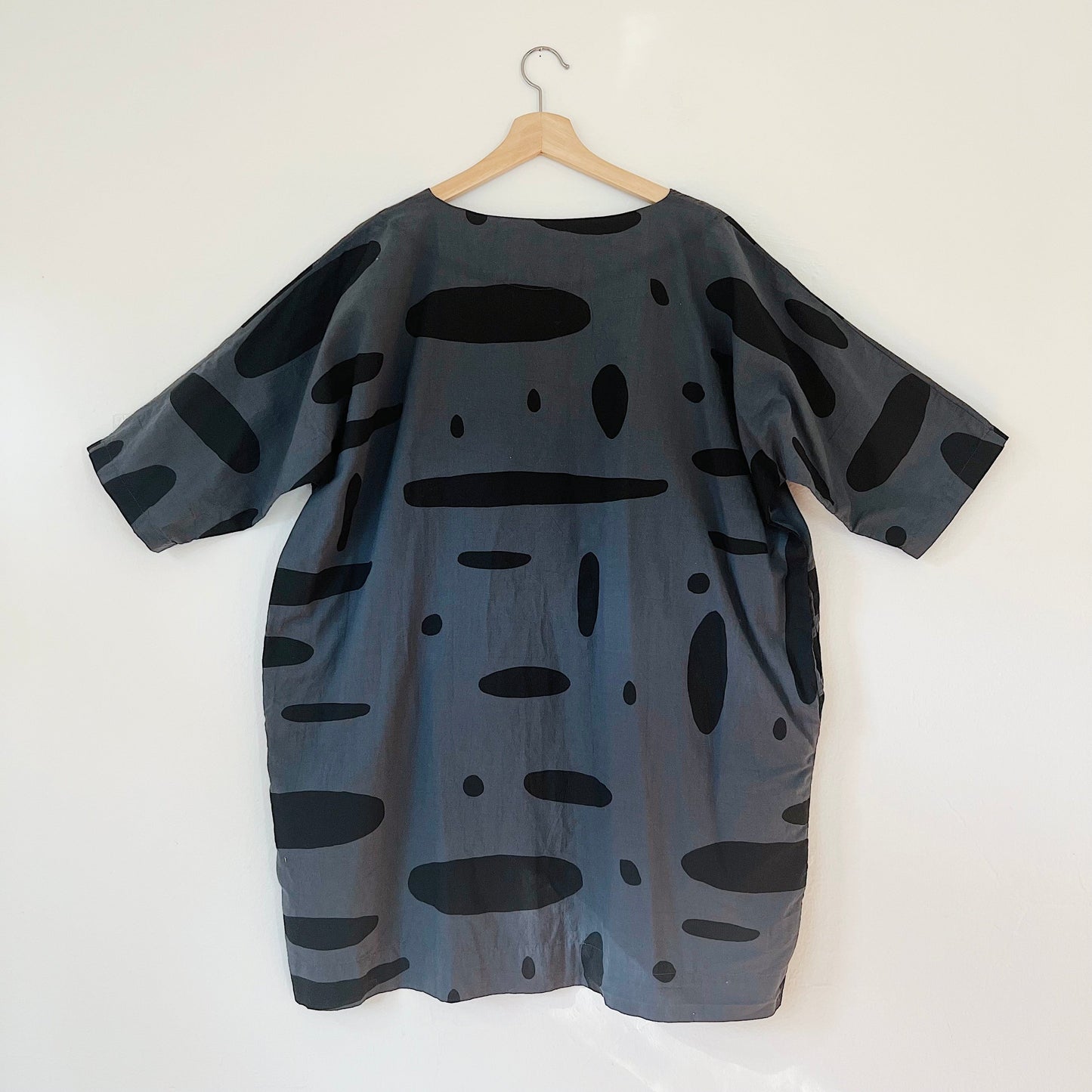 Charcoal Pebble Now Dress