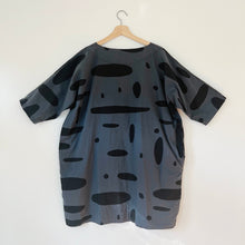 Load image into Gallery viewer, Uzi | Charcoal Pebble Now Dress
