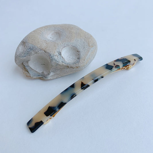 ivory tokyo skinny barrette laydown with prop