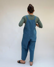 Load image into Gallery viewer, Kleen | Linen Jumpsuit in Ocean

