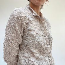 Load image into Gallery viewer, Vanite Couture | Crinkle Blouse in Sand
