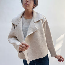 Load image into Gallery viewer, Flap Collar Jacket in Beige
