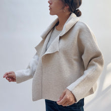 Load image into Gallery viewer, Flap Collar Jacket in Beige
