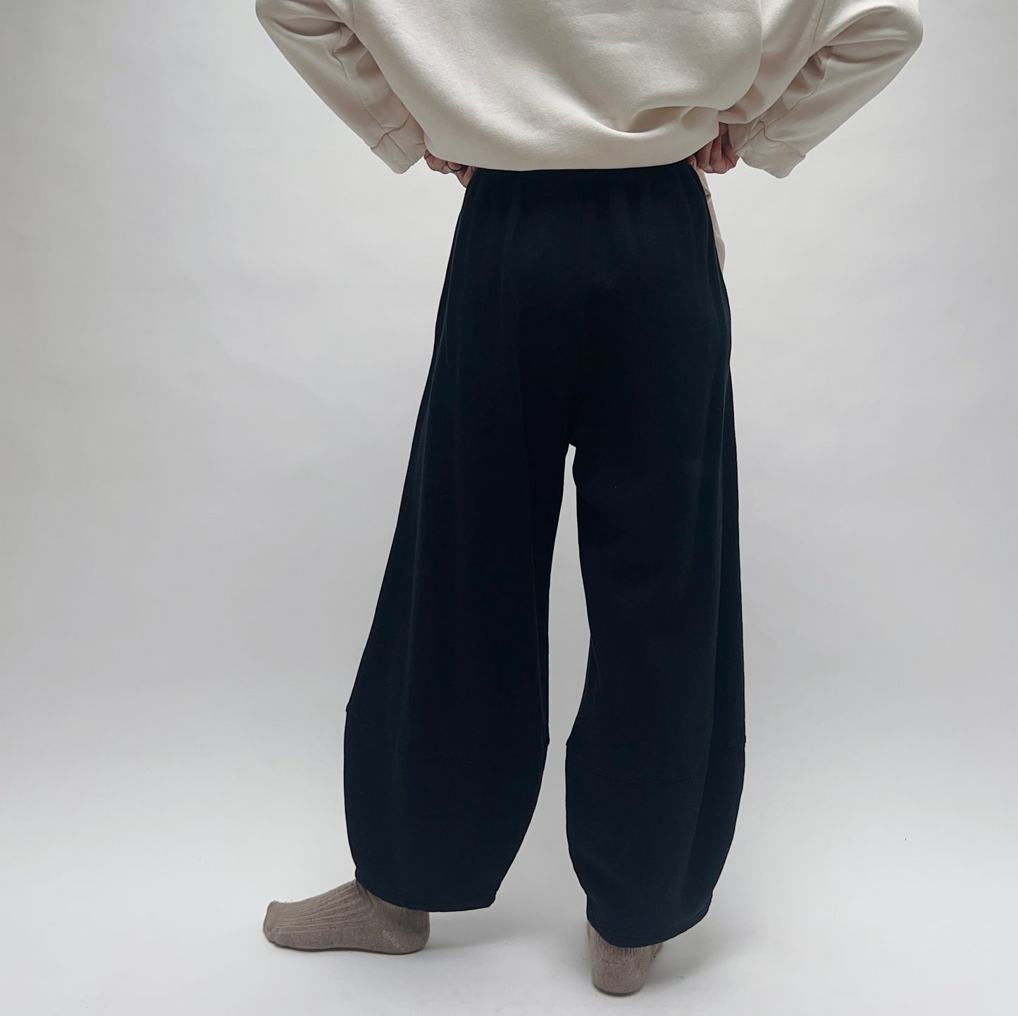 Bryn Walker | Oliver Fleece Pant in Black