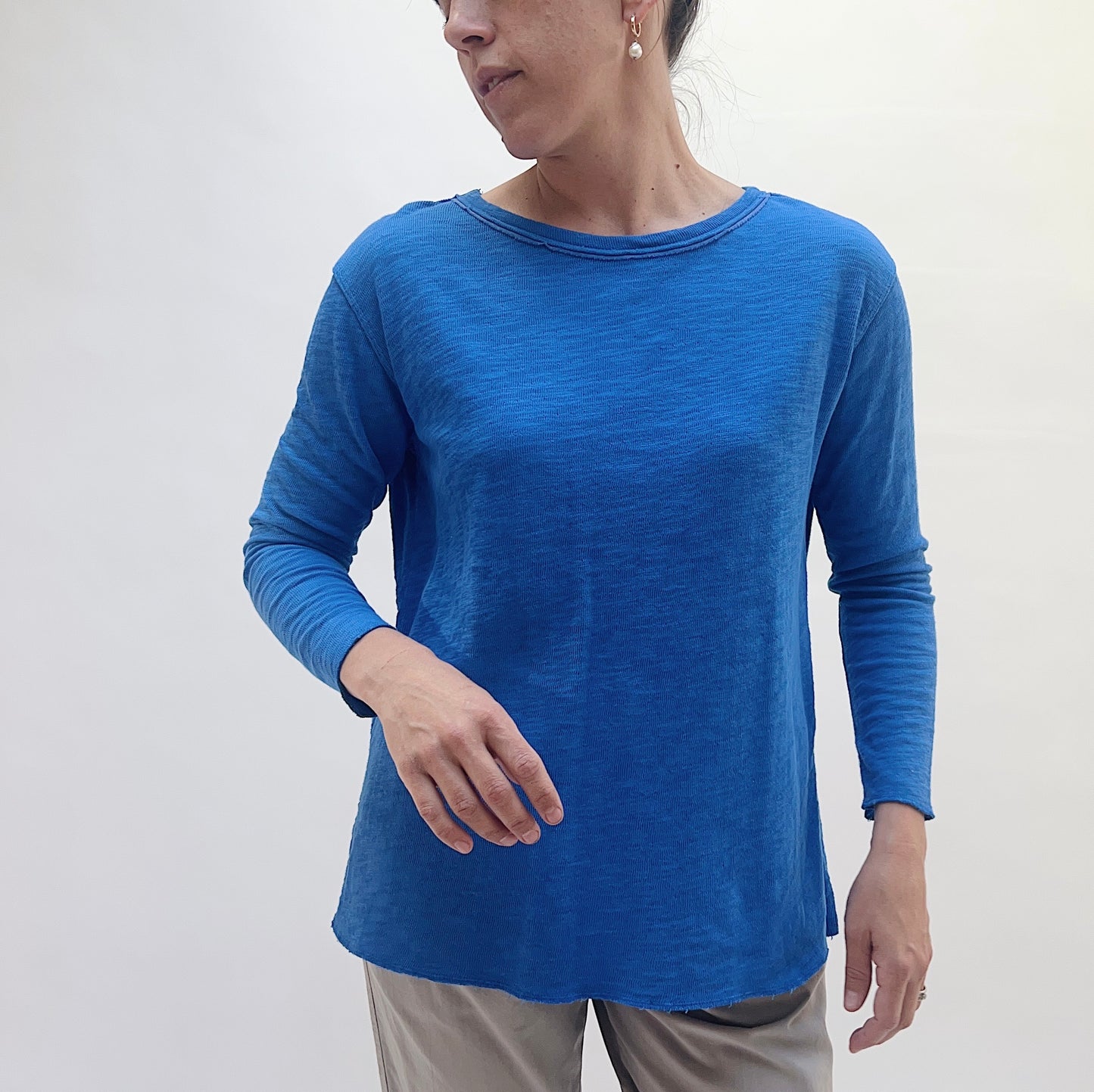 Double Cotton Tee in Rio