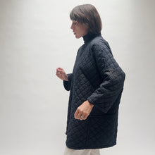 Load image into Gallery viewer, Cut Loose | Quilted One Size Zip Jacket in Nightsky
