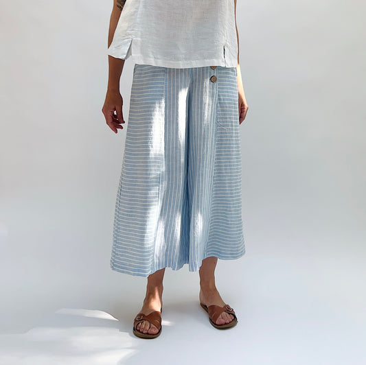 Sailor Pant in Blue Stripe