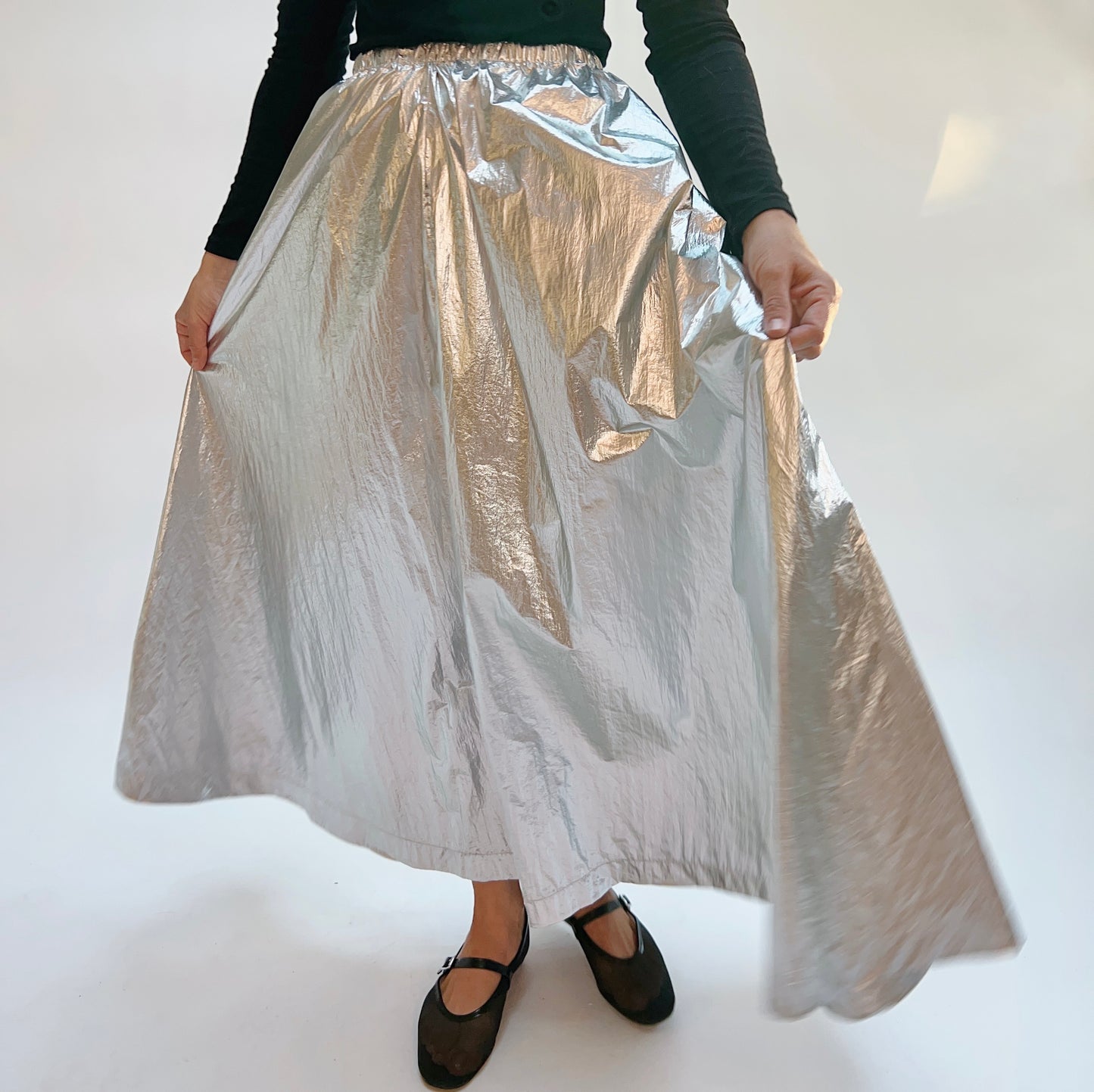 Uzi | Silver Space Skirt