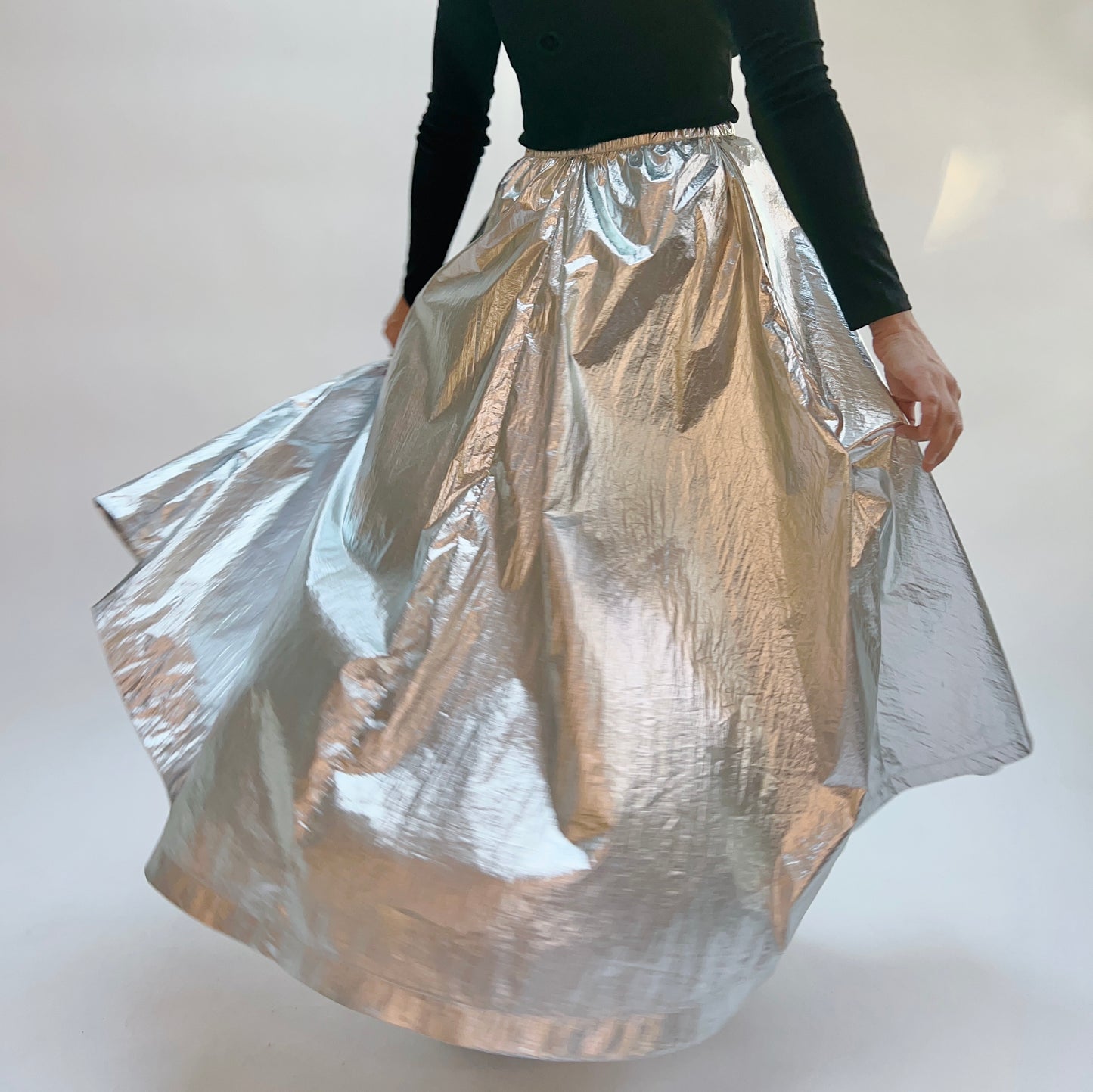 Uzi | Silver Space Skirt