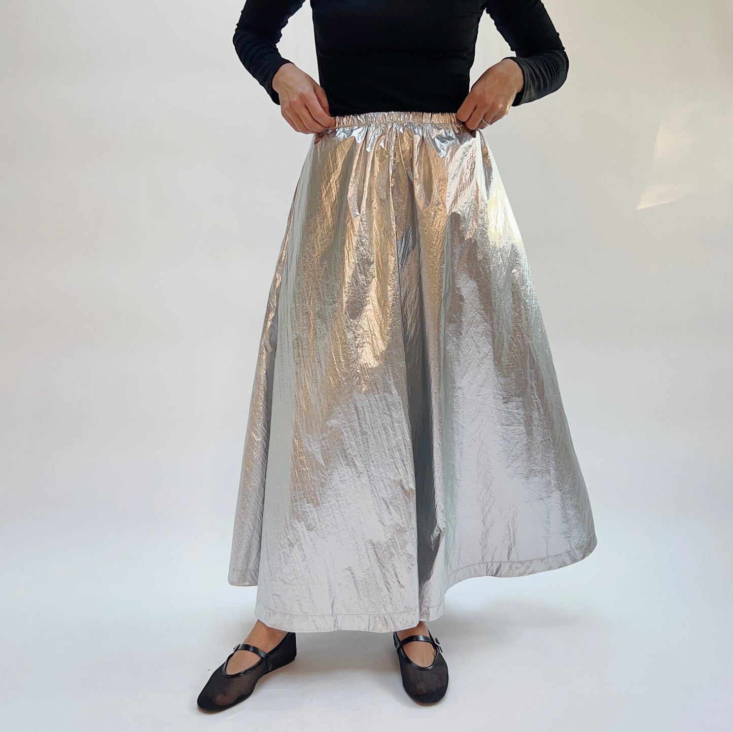 Uzi | Silver Space Skirt