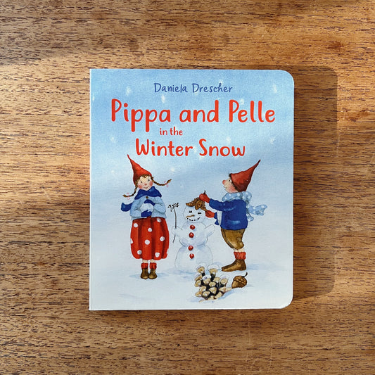 Pippa and Pelle in the Winter Snow