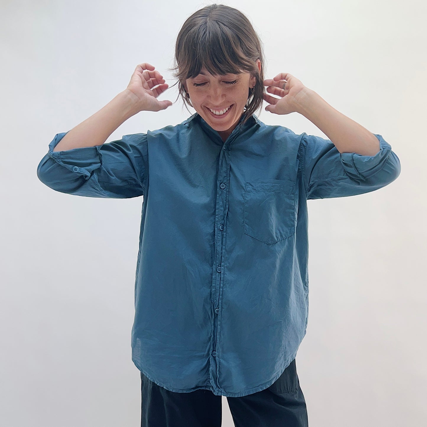 Alix Top in Moonlit Ocean