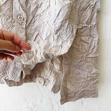 Load image into Gallery viewer, Olivia by Habitat | Crush Travel Barcelona Button Down Shirt in Cloud
