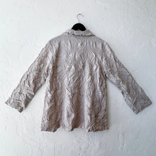 Load image into Gallery viewer, Olivia by Habitat | Crush Travel Barcelona Button Down Shirt in Cloud
