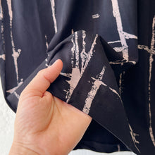 Load image into Gallery viewer, Olivia by Habitat | Arthouse Grid Cocoon Dress in Black
