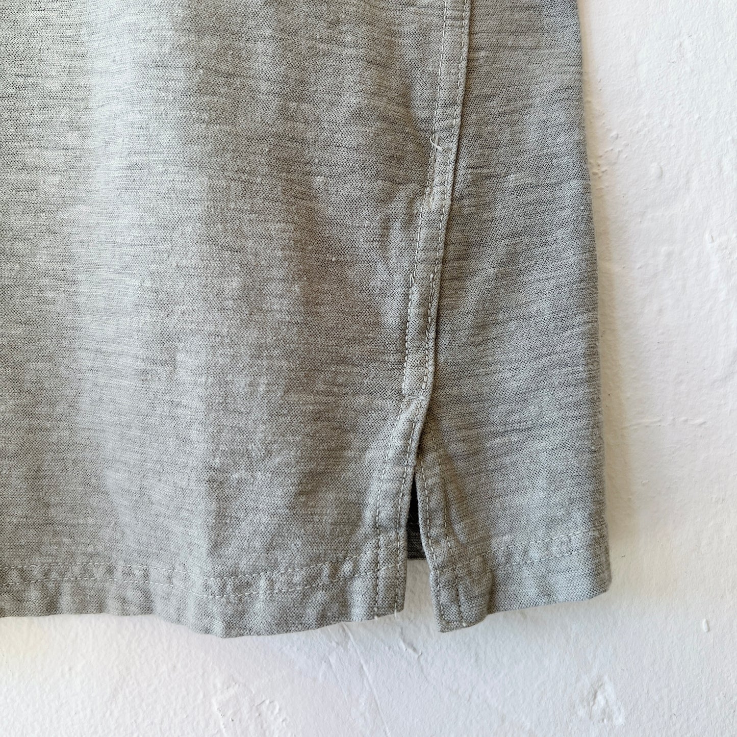 Short Sleeve Cropped Tee in Balsam Green