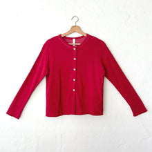 Load image into Gallery viewer, North Star Base | Crop Cardigan in Cinnabar
