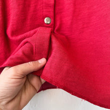 Load image into Gallery viewer, North Star Base | Crop Cardigan in Cinnabar
