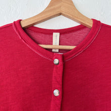 Load image into Gallery viewer, North Star Base | Crop Cardigan in Cinnabar
