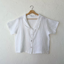 Load image into Gallery viewer, Bryn Walker | Linen Ester Blouse in White
