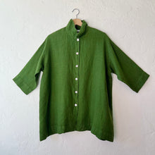 Load image into Gallery viewer, Bryn Walker | Linen Button Front Shirt in Oregano
