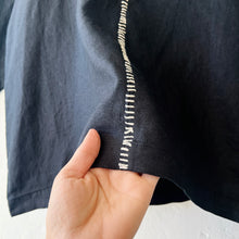 Load image into Gallery viewer, Olivia by Habitat | 3/4 Center Seam Cowl Top in Black
