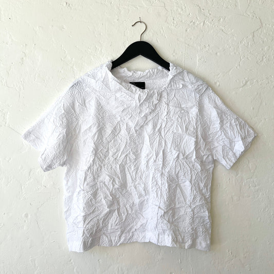 Olivia by Habitat | Crush Travel Pack-It Pullover in White