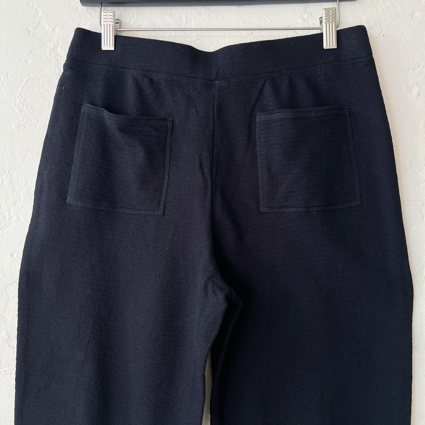 Weekend Terry Easy Capri in Black