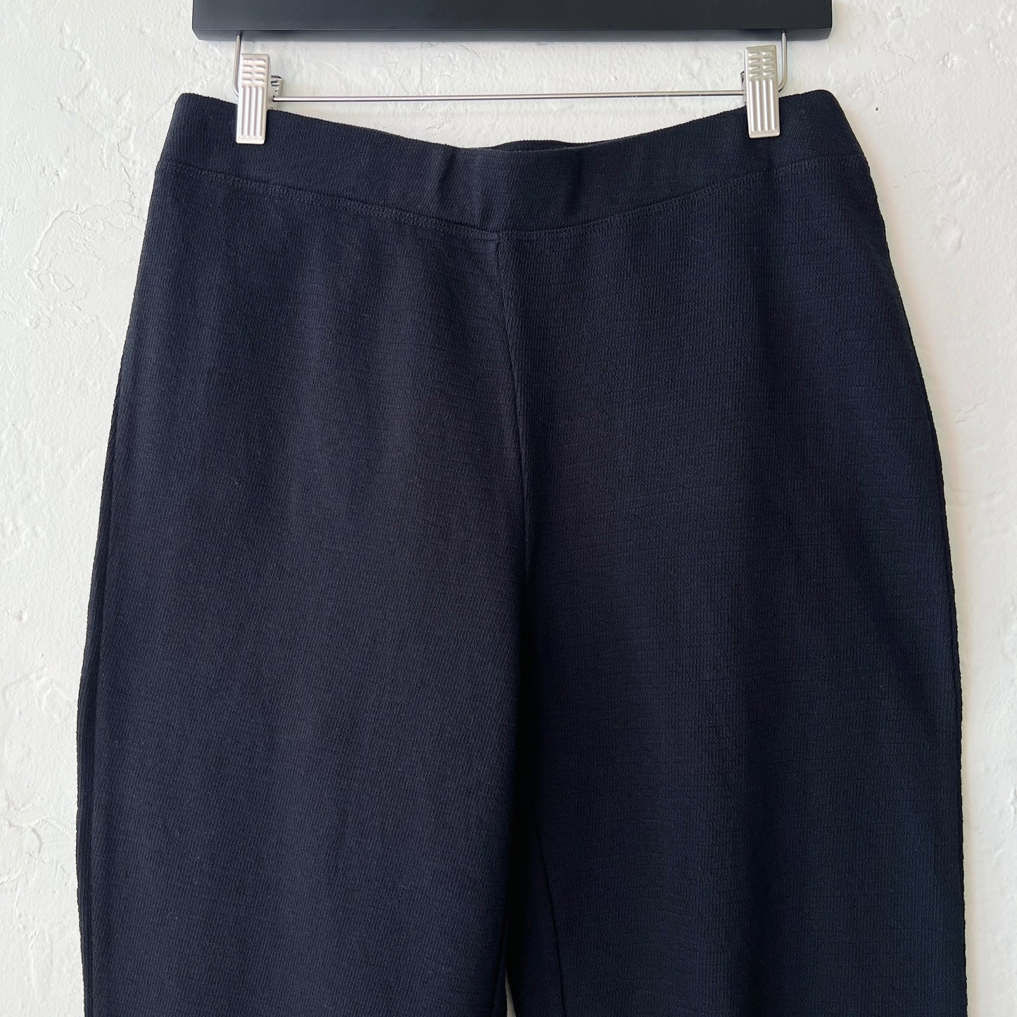 Weekend Terry Easy Capri in Black