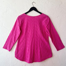 Load image into Gallery viewer, Cascade Cotton Pocket Tunic in Berry
