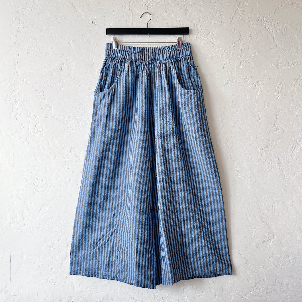 Tulip | Palazzo Pant in Doyle Stripe