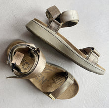 Load image into Gallery viewer, Woden | Line Sandal in Dark Olive
