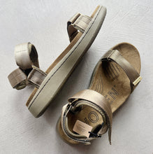 Load image into Gallery viewer, Woden | Line Sandal in Dark Olive
