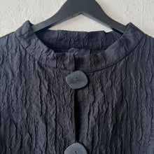 Load image into Gallery viewer, Olivia by Habitat | Perfect Plisse Socialite Jacket in Black
