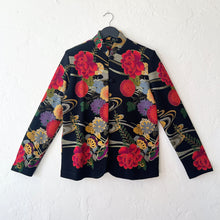 Load image into Gallery viewer, Moonlight | Standing Collar Swirl Jacket with Shoulder Pads
