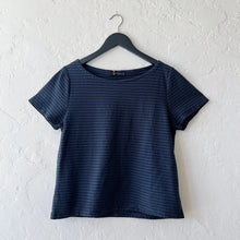 Load image into Gallery viewer, Cut Loose | Short Sleeve Tee In Black &amp; Lights Out Stripe
