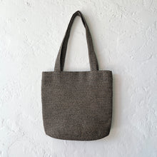 Load image into Gallery viewer, Handbag in Black Tweed
