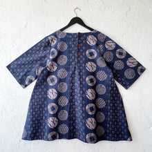 Load image into Gallery viewer, Mona Lisa | Blue Tunic in Circle Print
