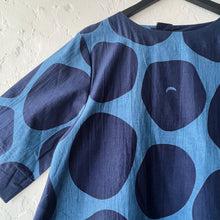 Load image into Gallery viewer, Mona Lisa | Big Dot Print Tunic in Dark Blue
