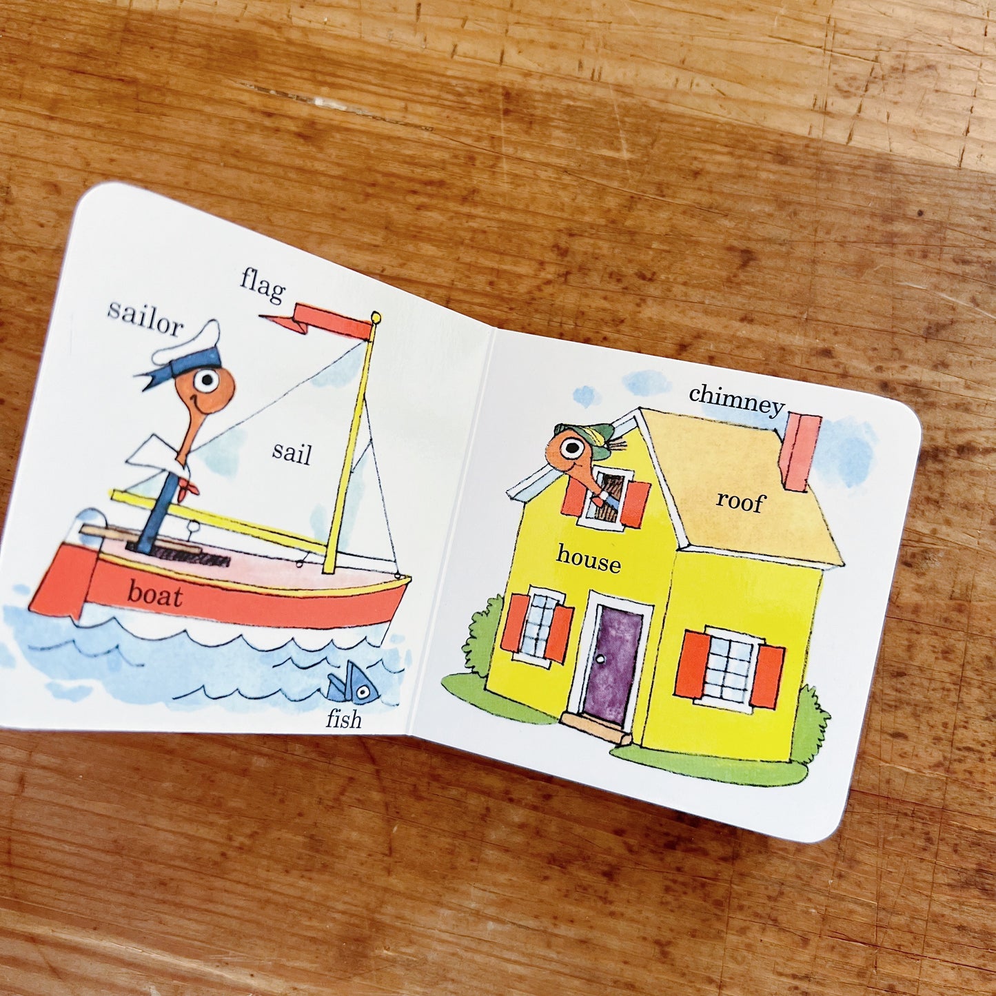 Richard Scarry’s Lowly Worm Word Book