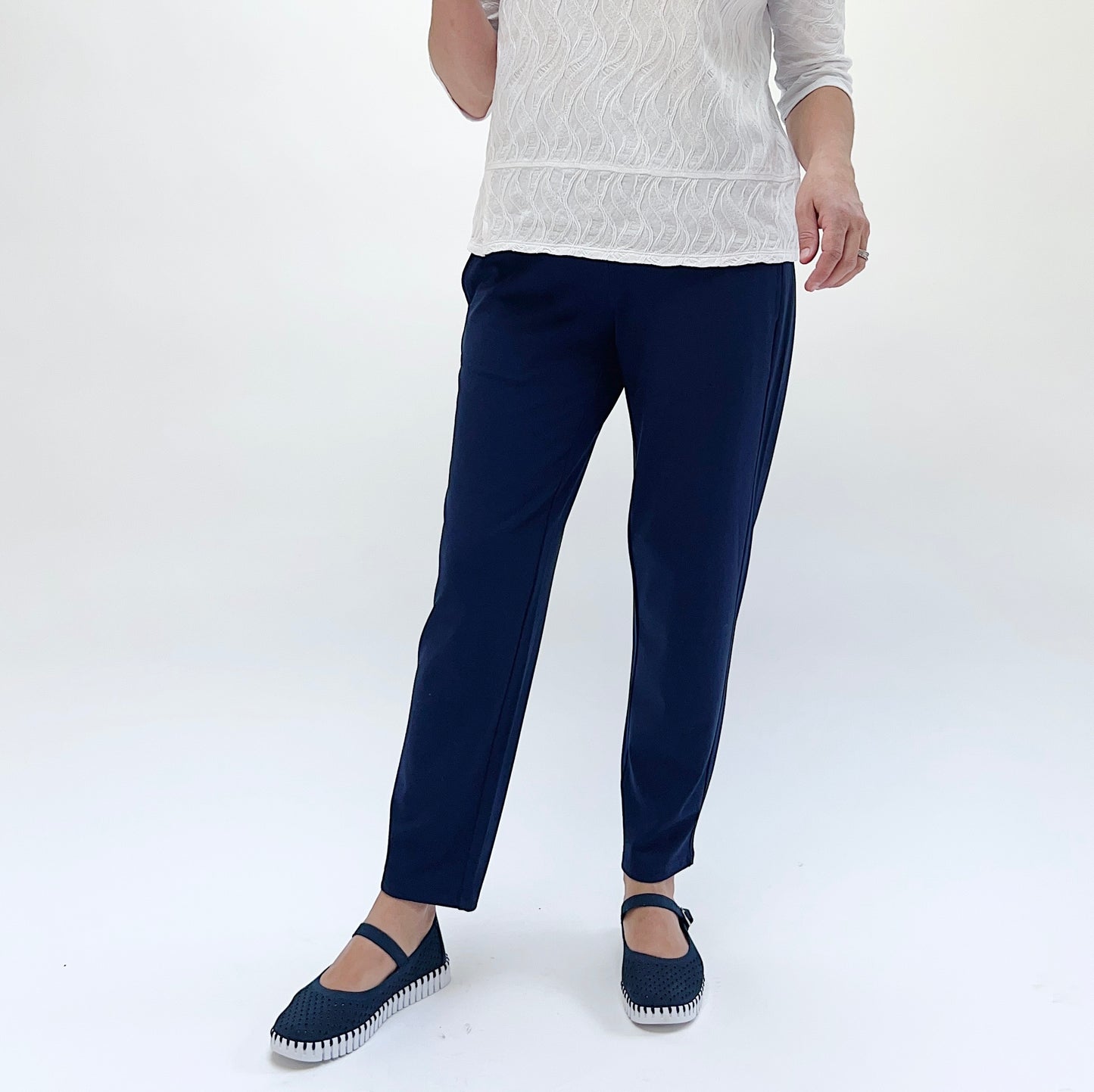 Core Travel Straight Pant in Navy