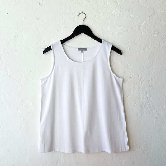 Core Travel Easy Tank in White