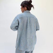 Load image into Gallery viewer, Bryn Walker | Boyce Linen Button Down in Arles Stripe
