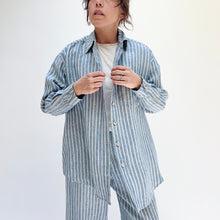 Load image into Gallery viewer, Bryn Walker | Boyce Linen Button Down in Arles Stripe
