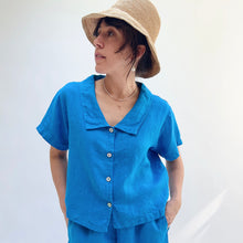Load image into Gallery viewer, Bryn Walker | Linen Ester Blouse in Evia
